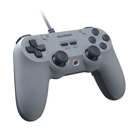 GameSir T3 GY Tegenaria Lite šedá / Herní ovladač / drátový / Hallův efekt / 1000 Hz / PC