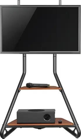 Maclean MC-455 / Rohový podlahový stojan pro TV / 37-75