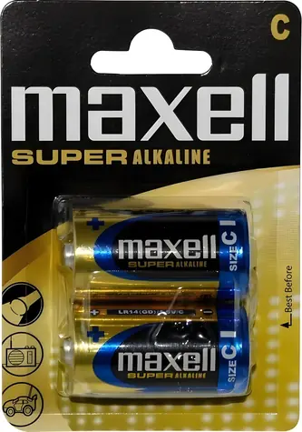 Maxell LR14 C / Alkalická baterie / 1,5V / 2 ks / Blistr