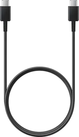SAMSUNG Kabel USB-C na USB-C 1m černá / Datový kabel / TPU / rychlé nabíjení