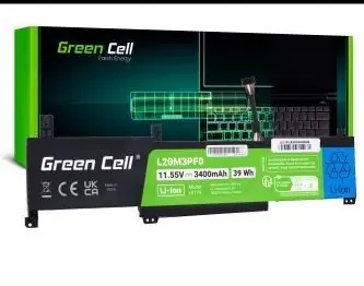 Green Cell L20M3PF0 / Baterie pro notebook / Lenovo IdeaPad 3 14/15/17ITL6, S14, V14, G2/G3 / 3400 mAh / 11,55V