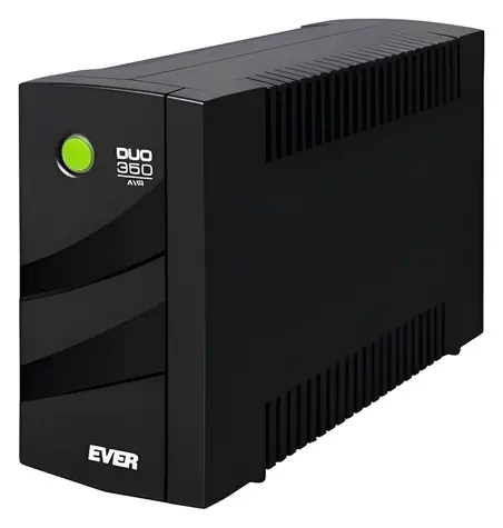 Ever Duo 350 AVR černá / Záložní zdroj / Line-Interactive / 350VA / 245W