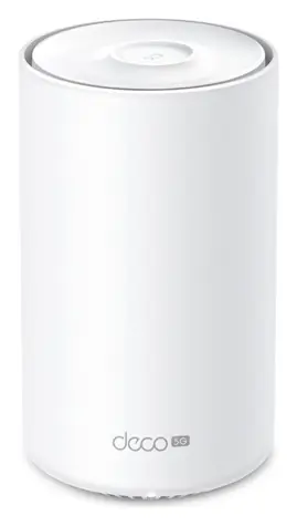 TP-Link Deco X10-5G (1-pack) bílá / WiFi 6 systém MESH AX1500 / 5G / 2.4GHz - 300Mbps / 5GHz - 1201Mbps / 3x GLAN