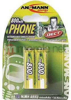 Ansmann maxE / Akumulátor / AA (Mignon) / NiMH / 800 mAh / 1,2 V / 2 ks