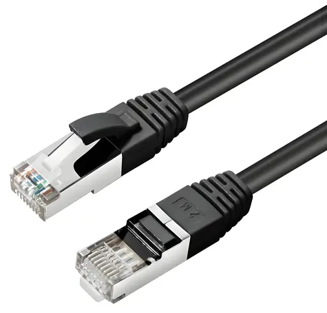 MicroConnect CAT6 S/FTP černá / Patch kabel / 3 m / LSZH / RJ-45
