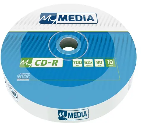 MyMedia CD-R 700 MB 52x 10 ks Spindl / Datové médium / 80 min