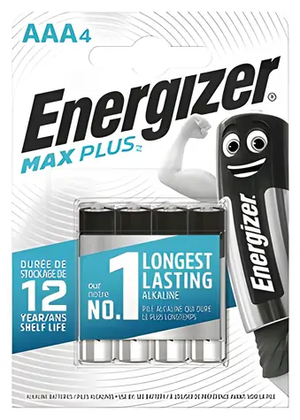 Energizer MAX Plus AAA / Baterie / Alkalická / 4 ks / LR03 / 1,5 V