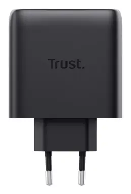 Trust Maxo 65W 2-Port černá / Nabíječka / 65W / 2x USB-C / GaN