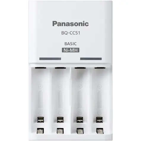 Panasonic Eneloop CC51E / Nabíječka baterií / AA / AAA / 100-240 V / LED indikace
