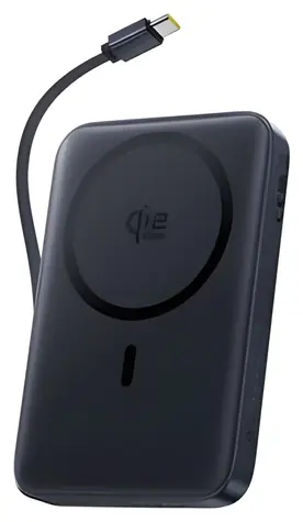 Baseus PicoGo AM61 černá / Powerbanka / Qi2 / 45W / 10000 mAh / USB-C