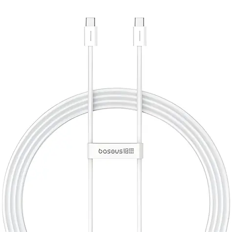 Baseus Superior 2 Moon White / Kabel USB-C - USB-C / 1 m / 30 W / 480 Mbps