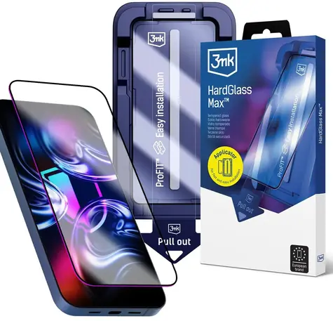 3mk HardGlass Max / Tvrzené sklo / Samsung Galaxy A37 / Galaxy A57