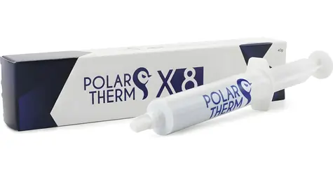 Polartherm X-8 40g + špachtle / Teplovodivá pasta / nízkoviskózní / pro CPU, GPU