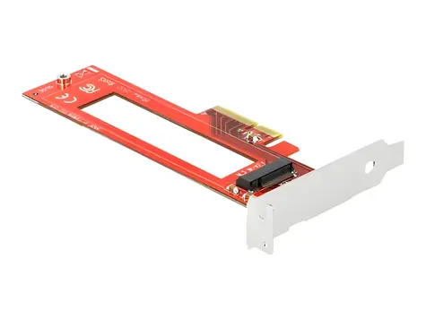 Delock 90401 / Rozšiřující karta / PCIe x4 / M.3/NF1 slot / Low Profile