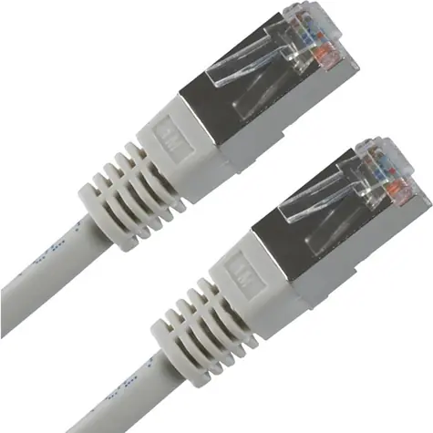 Logo FTP kabel Cat 5e 25 m šedá / FTP kabel / RJ45-RJ45 / přímý / PVC