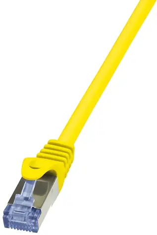 LogiLink žlutá / Patch kabel / Cat6a / S/FTP / RJ-45 / 3 m