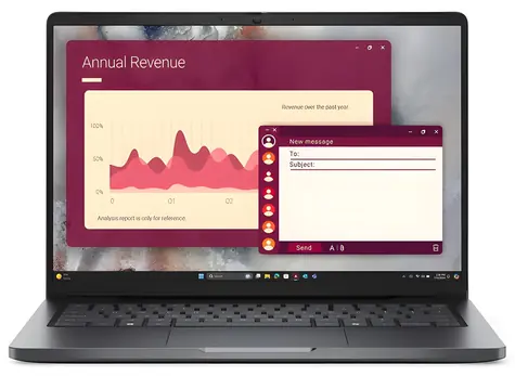 DELL Pro 14 PC14255 stříbrná / Notebook / 14