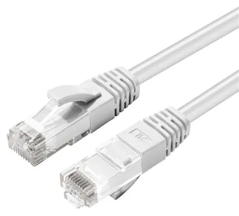 MicroConnect CAT6A U/UTP 20 m bílá / Síťový kabel / RJ-45 / LSZH / PoE