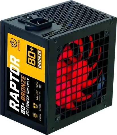 Rebeltec RAPTOR 700W / Zdroj / 700W / ATX / 80 Plus Bronze / Aktivní PFC / 120 mm