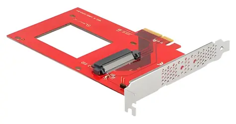 Delock PCI Express x4 Karta / Řadič / 1x interní U.3