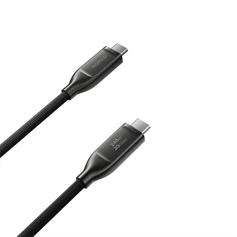 Nomad Kevlar Cable USB4 carbide V3 / Kabel / USB-C - USB-C / 0,3 m / 20 Gbps / 240 W