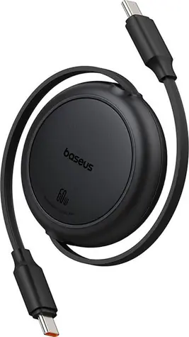 Baseus P10364500111-01 černá / Kabel / USB-C (M) - USB-C (M) / 1 m