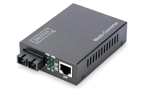 Digitus Mediakonvertor Multimode SC / Mediakonvertor / Multimode vlákno / SC konektor