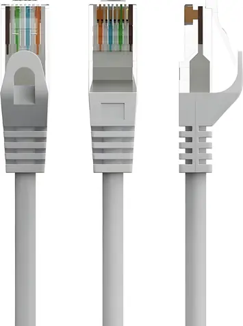 Gembird CAT6 UTP 5m šedá / Patch kabel / čistá měď