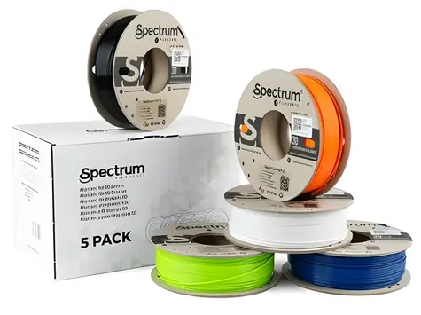 Spectrum PET-G Premium 5Pack / Sada tiskových strun / 5 barev / 1,75 mm / 5× 250 g