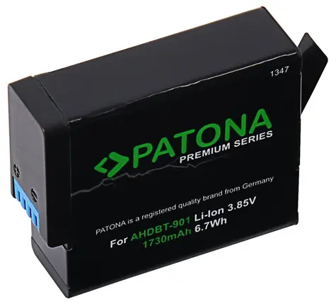 PATONA baterie pro GoPro Hero 9/10/11/12 / 1730mAh / Li-Ion / Premium