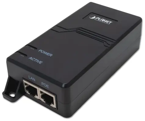 Planet POE-163 / PoE injektor / IEEE 802.3at / 30W / 1000Base-T / na zeď