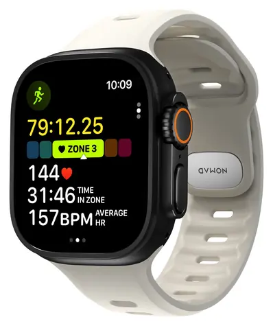 Nomad Tempo Band driftwood / Řemínek / Pro Apple Watch 49mm/Ultra / FKM guma