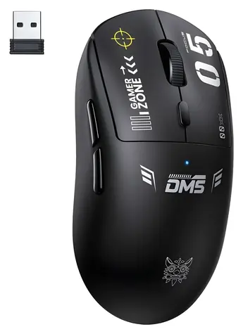 ONIKUMA DM05 černá / Herní myš / RGB / drátová i bezdrátová / 12800 DPI / 6 tlačítek