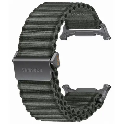 Samsung Trail Band zelený / Řemínek / pro Galaxy Watch Ultra2 / Rychloupínací systém