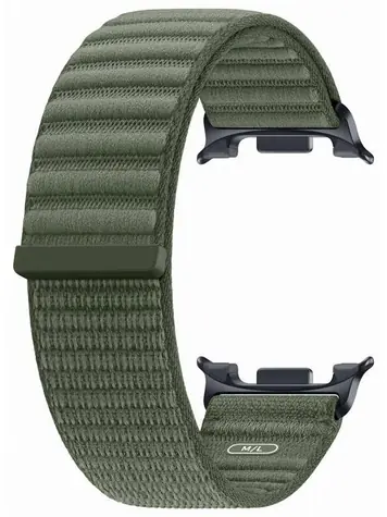 Samsung Galaxy Watch 9 M/L zelená / Řemínek / Textil