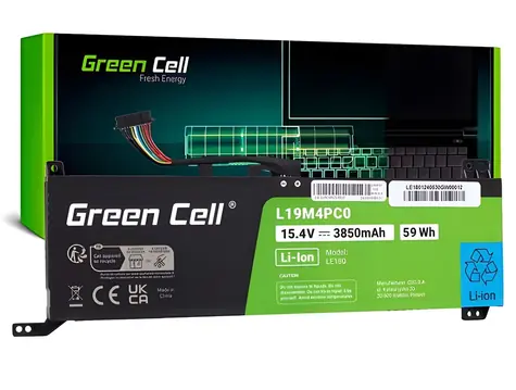 Green Cell L19M4PC0 pro Lenovo Legion / Baterie / Li-Pol / 15,44V / 3850mAh