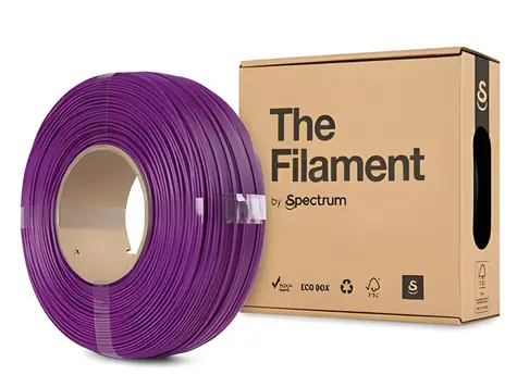 The Filament ReFill PETG Plasma Purple / Tisková struna / 1,75 mm / 1 kg