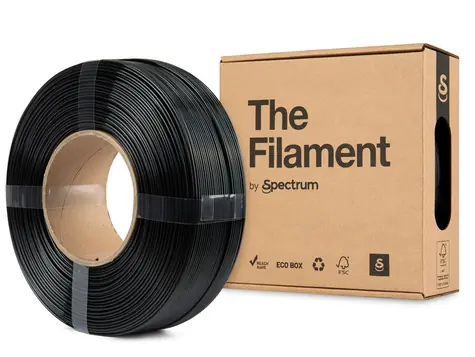 Spectrum The Filament ReFill PETG Lite černá / Filament / 1,75 mm / 1 kg
