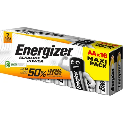 Energizer Alkaline Power AA (LR6) / Baterie / Alkalická / 16 ks