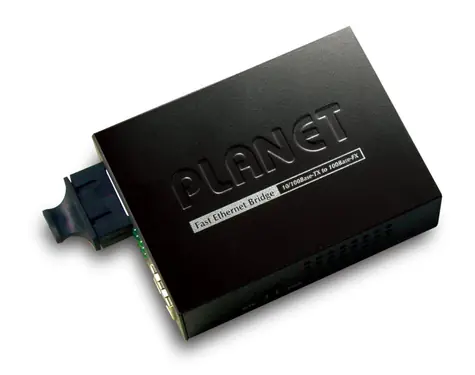 Planet FT-802S15 / Media konvertor / 10/100Base-TX - 100Base-FX / SC / Singlemode