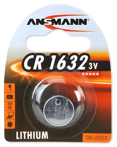 Ansmann CR1632 / Knoflíková baterie / 3V / lithiová / 10 ks
