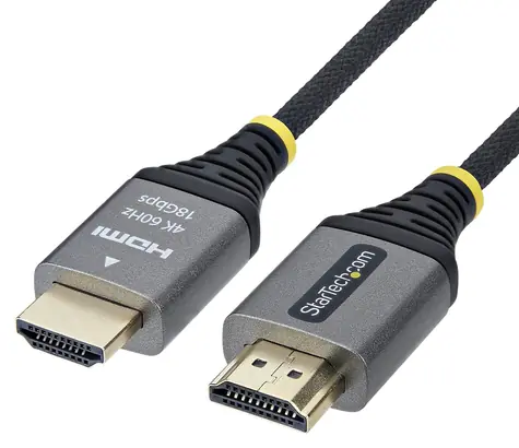 StarTech HDMI 2.0 kabel 2m černá / Kabel / 4K 60Hz / HDMI Typ A / HDR10