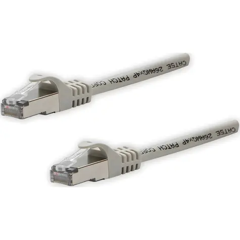 Logo FTP Cat5e šedá / Patch kabel / 3 m / RJ-45