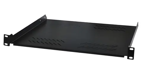 XtendLan černá / Police / 280mm / univerzální / 2U / 45kg nosnost