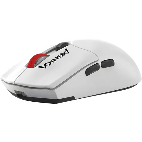 Marvo MONKA G995W bílá / Bezdrátová herní myš / optická / 26000 DPI / 6 tlačítek / 2.4GHz / Bluetooth / USB-C