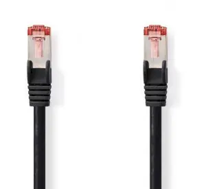 Nedis CAT6 S/FTP 15 m černá / Síťový kabel / RJ45 - RJ45 / LSZH