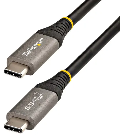StarTech černá / Kabel USB-C / USB-C / 5 Gbps / 2 m / Power Delivery