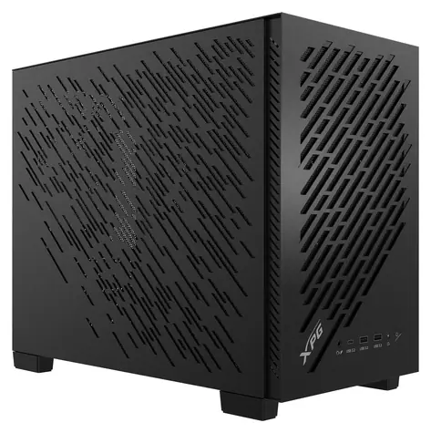 ADATA XPG VALOR AIR NANO černá / Skříň / M-ATX, Mini-ITX / 2x USB-A 3.2 / 1x USB-C 3.2 Gen2 / bez zdroje