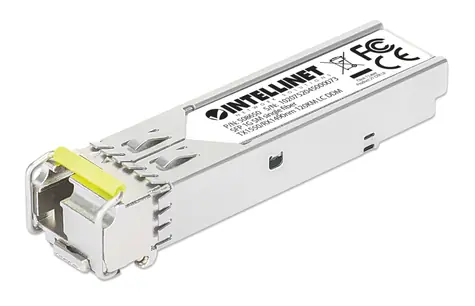 Intellinet 508650 Mini-GBIC BiDi WDM / SFP transceiver / WDM / Tx 1550 nm / Rx 1490 nm / LC / SM