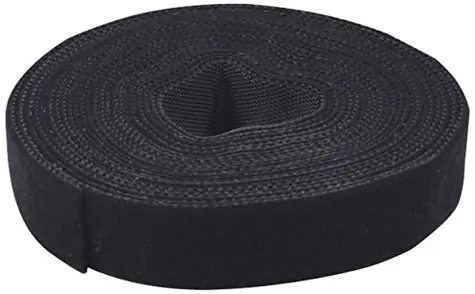 LogiLink pásek na suchý zip černá / Organizátor kabelů / 16 mm x 4 m
